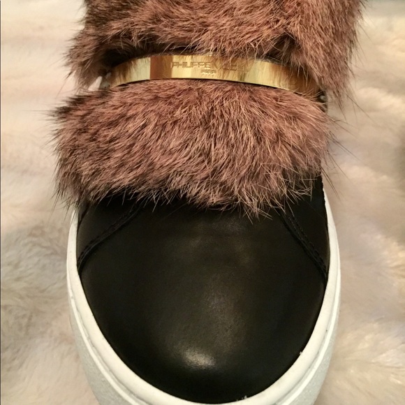 🌸SOLD Philippe Model Night Bombay LD Veau Slip On - Picture 4 of 14